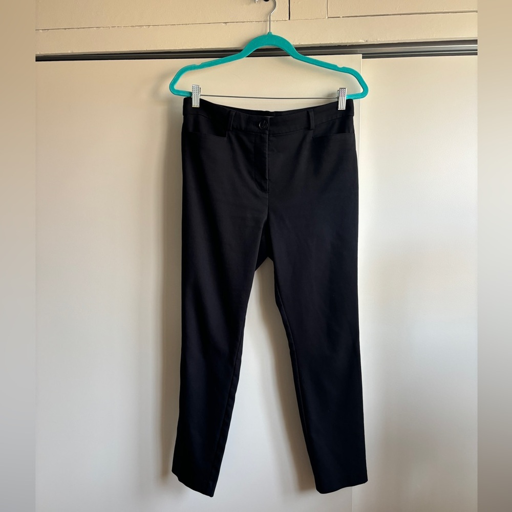 LOFT short & curvy black trousers